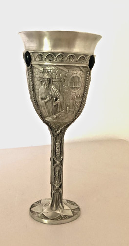 Royal selangor pewter goblet - pewter,
