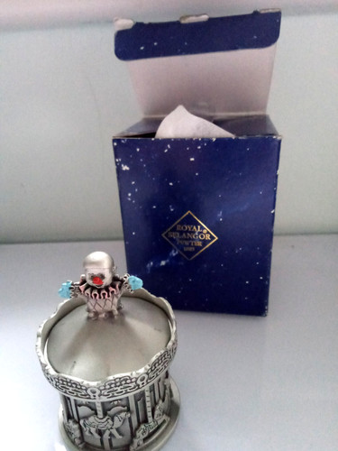 Royal selangor pewter carousel - pewter,