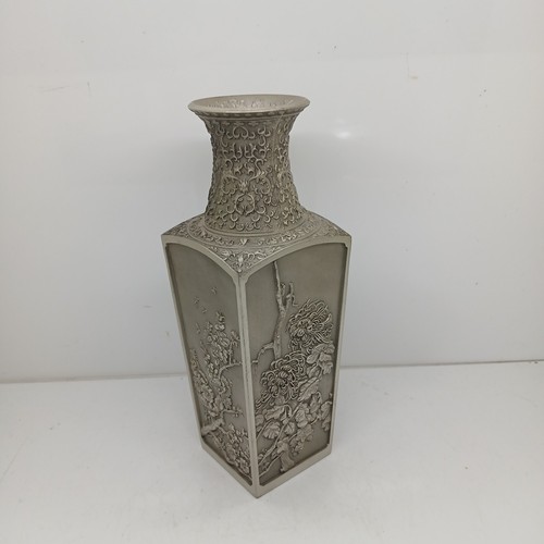 Pewter royal selangor vase - pewter,